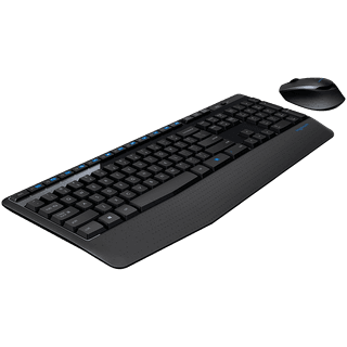 Logitech MK345 Wireless Combo - BLACK - RUS