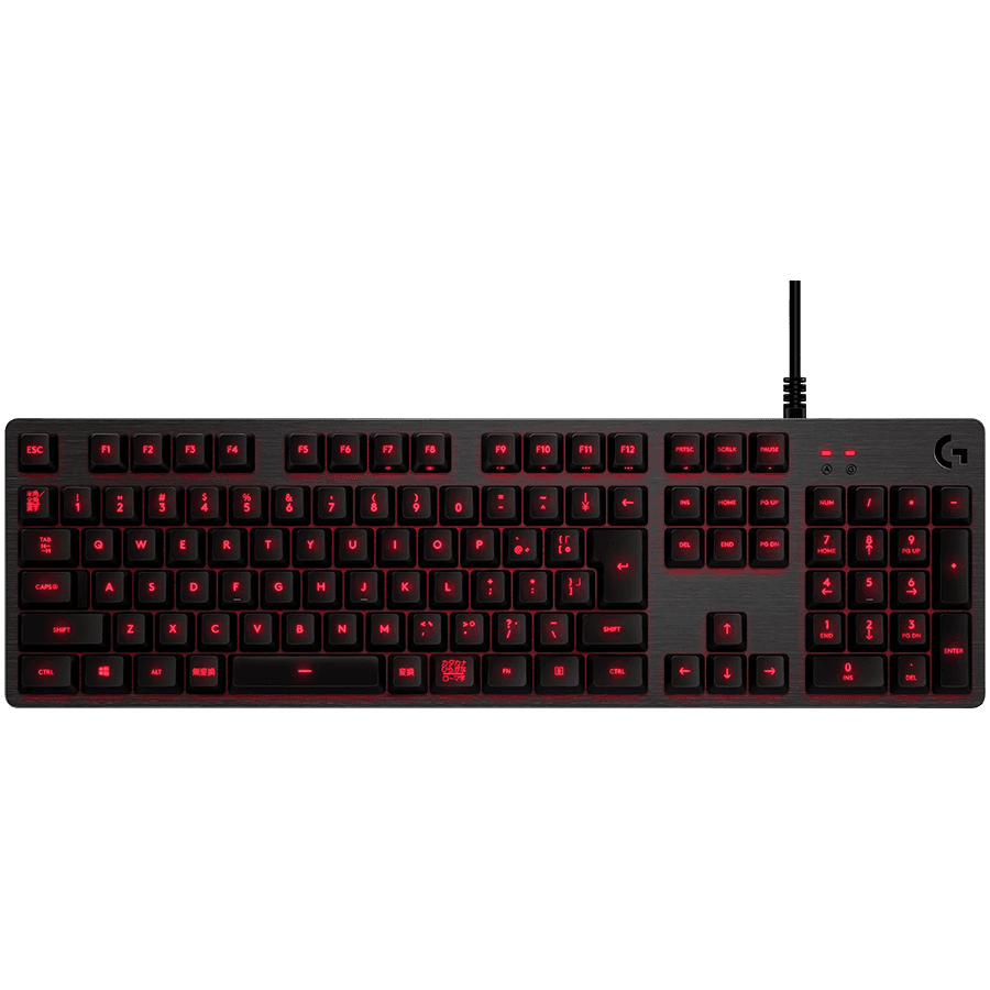 LOGITECH G413 SE Corded Mechanical Gaming Keyboard - BLACK - RUS - USB - TACTILE