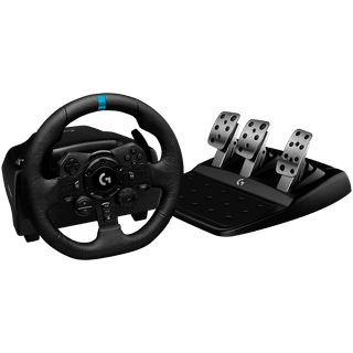 Logitech G923 Racing Wheel and Pedals - PC/PS - BLACK - USB