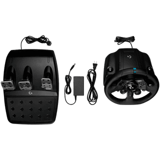 Logitech G923 Racing Wheel and Pedals - PC/PS - BLACK - USB