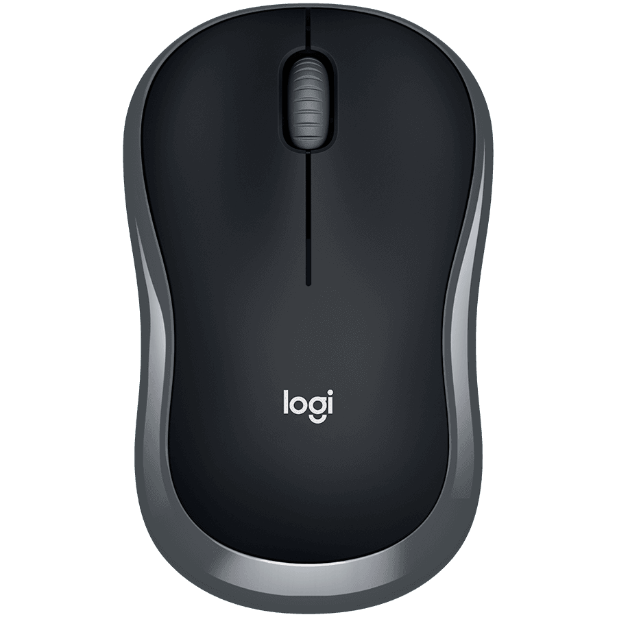 LOGITECH M185 Wireless Mouse - SWIFT GREY - EER2