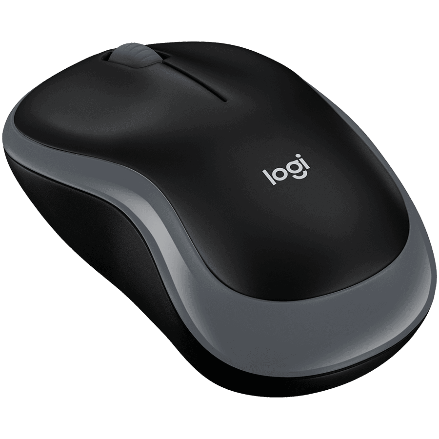 LOGITECH M185 Wireless Mouse - SWIFT GREY - EER2 2