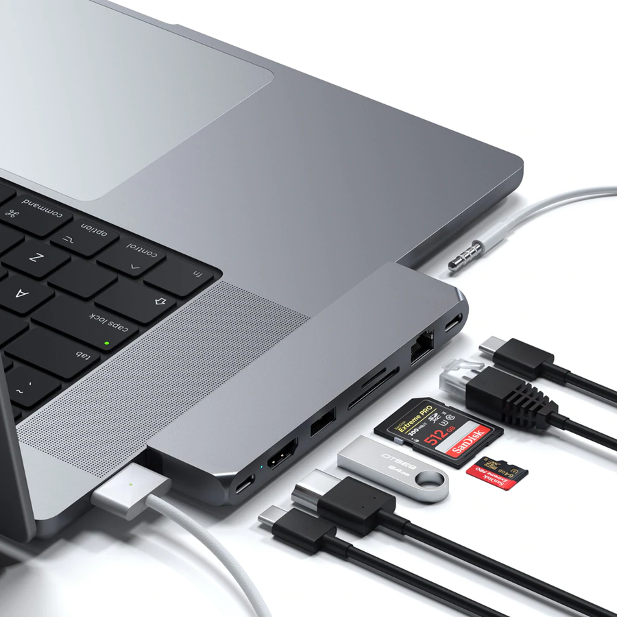 SATECHI Pro Hub Adapter Max - Space Gray