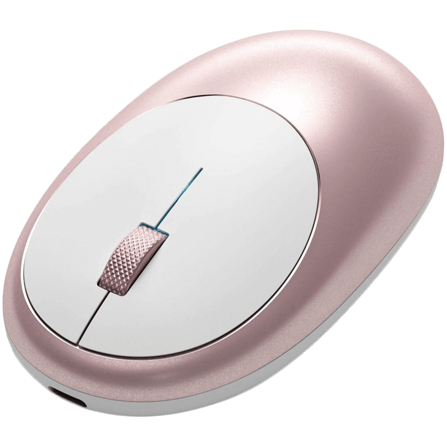 SATECHI M1 Bluetooth Wireless Mouse - Rose Gold 4