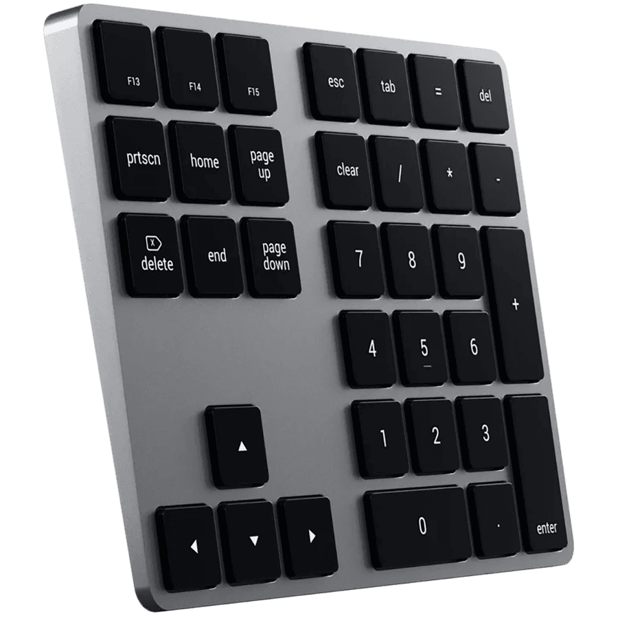 SATECHI Aluminum Extended Keypad Space Gray 2