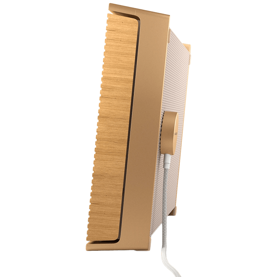 Beosound Level Speaker Gold Tone Alu (Cover Light Oak) 5