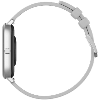 CANYON Wildberry SW-74, Smart watch, 1.3inches TFT full touch screen, Zinic+plastic body, IP67 waterproof, multi-sport mode, compatibility with iOS and android, Silver body with white silicon belt, Host: 43*37*9mm, Strap: 230x20mm, 45g