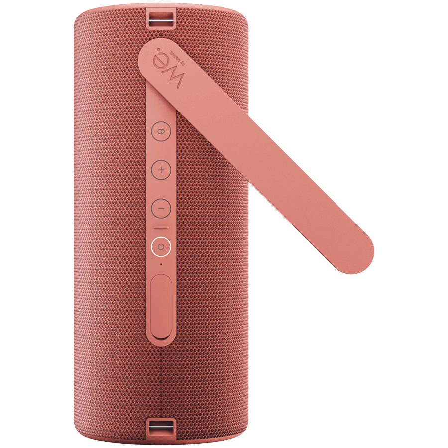 WE. HEAR 1 By Loewe Portable Speaker 40W, Coral Red 2