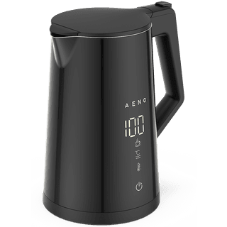 AENO Electric Kettle EK7S Smart: 1850-2200W, 1.7L, Strix, Double-walls, Temperature Control, Keep warm Function, Control via Wi-Fi, LED-display, Non-heating body, Auto Power Off, Dry tank Protection