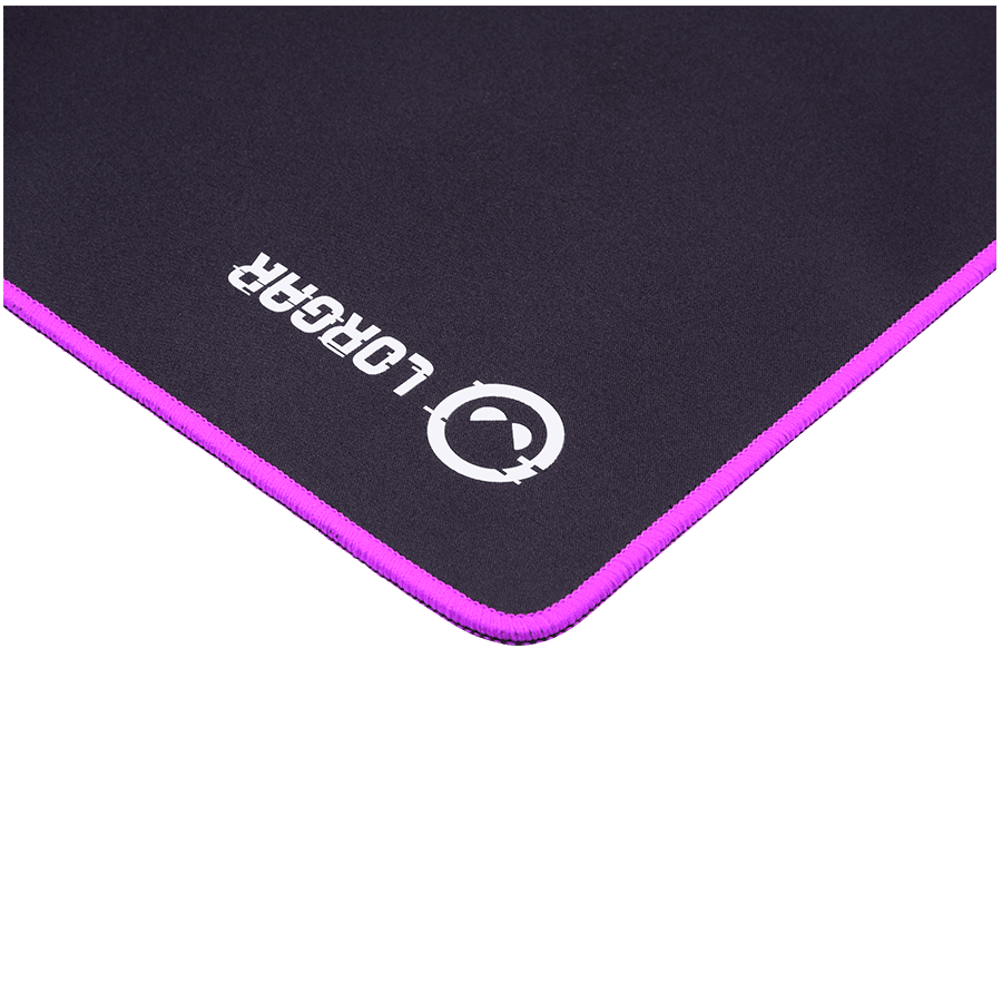 Lorgar Main 313, Gaming mouse pad, High-speed surface, Purple anti-slip rubber base, size: 360mm x 300mm x 3mm, weight 0.195kg 6