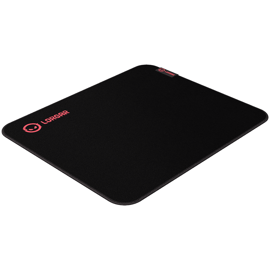 Lorgar Main 323, Gaming mouse pad, Precise control surface, Red anti-slip rubber base, size: 360mm x 300mm x 3mm, weight 0.21kg 3