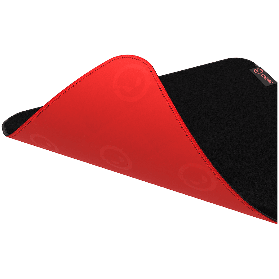 Lorgar Main 323, Gaming mouse pad, Precise control surface, Red anti-slip rubber base, size: 360mm x 300mm x 3mm, weight 0.21kg 5