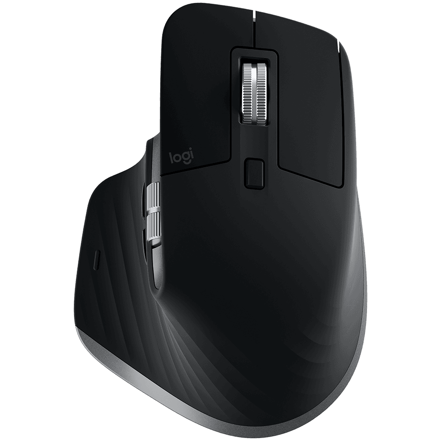 LOGITECH MX Master 3S For Mac Performance Wireless Mouse - SPACE GREY - BT - EMEA