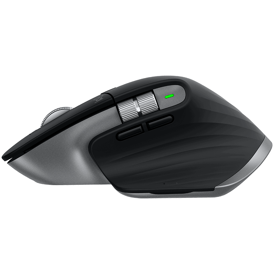 LOGITECH MX Master 3S For Mac Performance Wireless Mouse - SPACE GREY - BT - EMEA 2