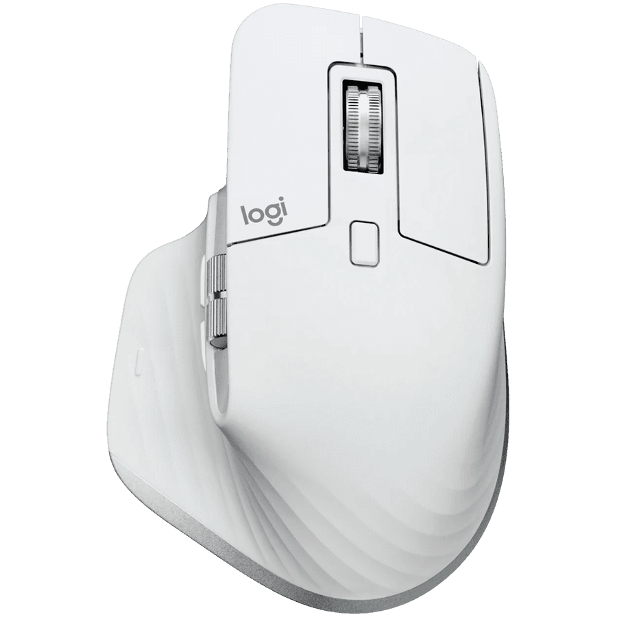 LOGITECH MX Master 3S For Mac Performance Wireless Mouse - PALE GREY - BT - EMEA
