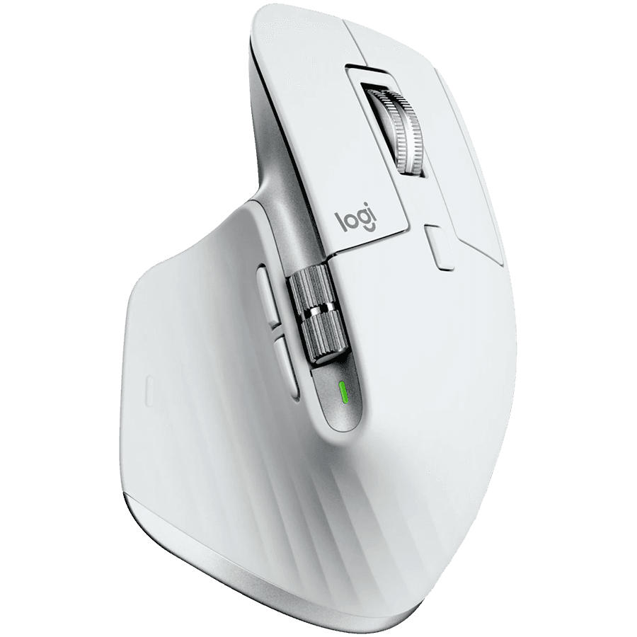 LOGITECH MX Master 3S For Mac Performance Wireless Mouse - PALE GREY - BT - EMEA 3