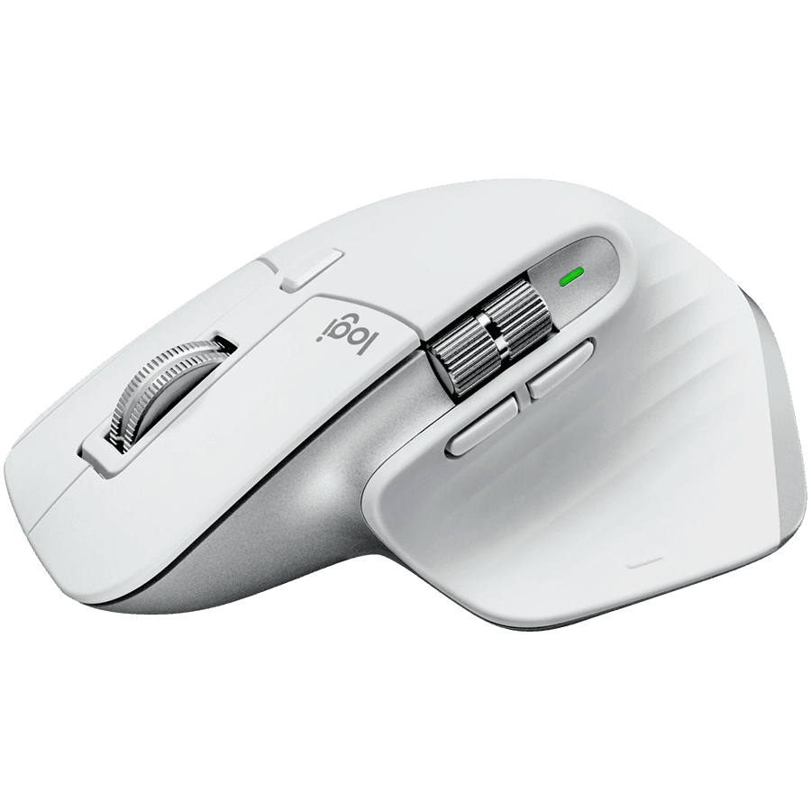 LOGITECH MX Master 3S For Mac Performance Wireless Mouse - PALE GREY - BT - EMEA 4