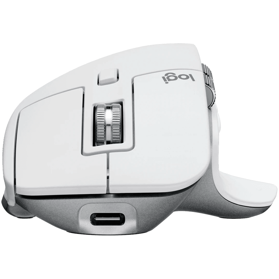 LOGITECH MX Master 3S For Mac Performance Wireless Mouse - PALE GREY - BT - EMEA 5