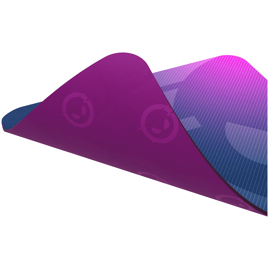Lorgar Main 133, Gaming mouse pad, High-speed surface, Purple anti-slip rubber base, size: 360mm x 300mm x 3mm, weight 0.2kg 6
