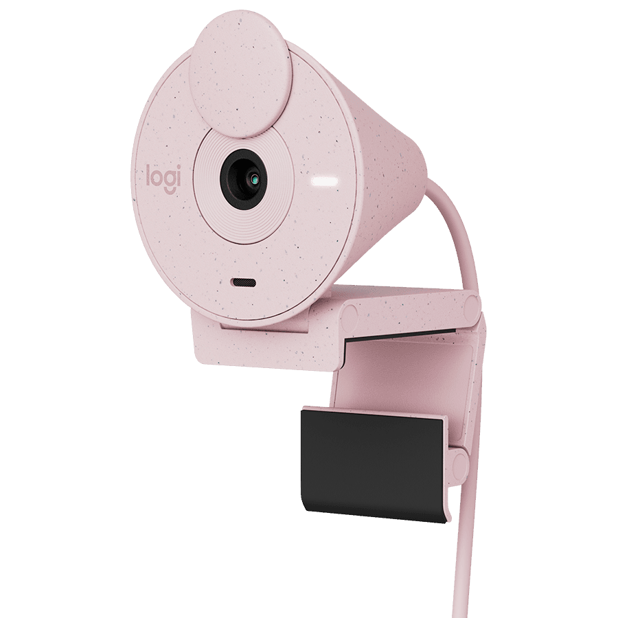 LOGITECH Brio 300 Full HD webcam - ROSE - USB - EMEA28-935