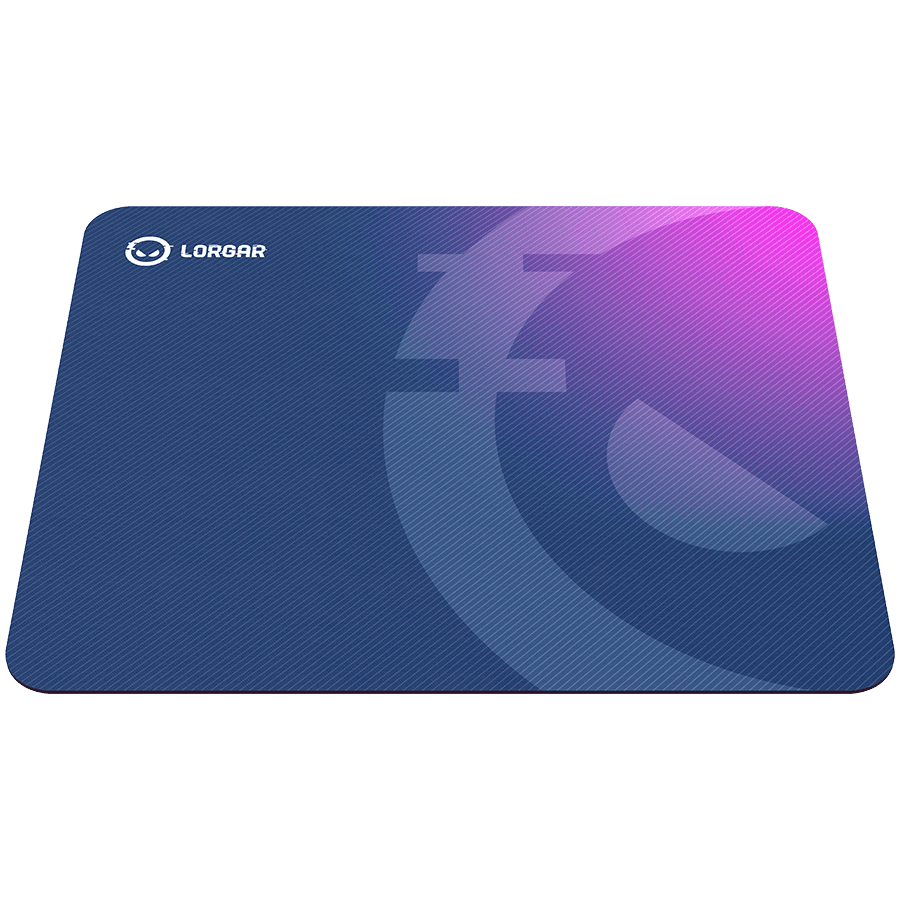 Lorgar Main 135, Gaming mouse pad, High-speed surface, Purple anti-slip rubber base, size: 500mm x 420mm x 3mm, weight 0.41kg 4