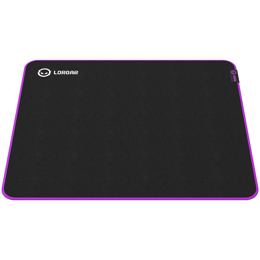 Lorgar Main 315, Gaming mouse pad, High-speed surface, Purple anti-slip rubber base, size: 500mm x 420mm x 3mm, weight 0.39kg 4