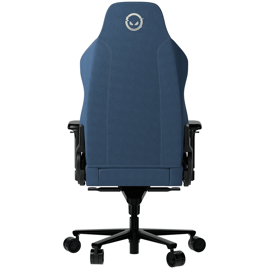 LORGAR Ace 422, Gaming chair, Anti-stain durable fabric, 1.8 mm metal frame, multiblock mechanism, 4D armrests, 5 Star aluminium base, Class-4 gas lift, 75mm PU casters, Blue 4