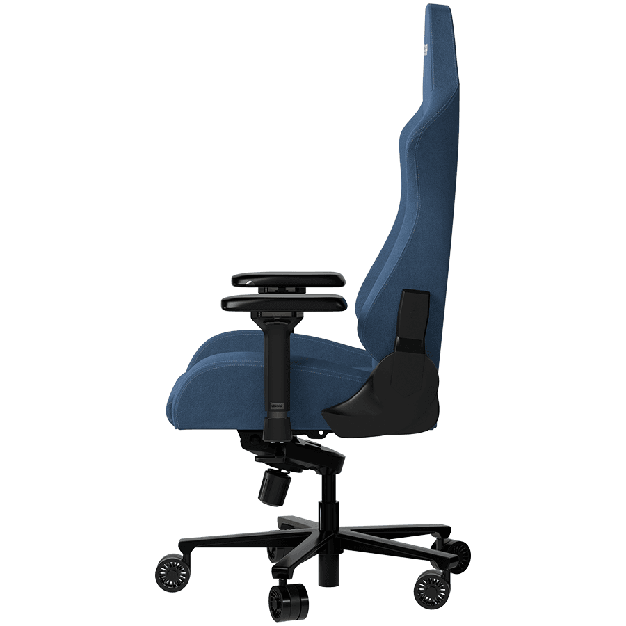 LORGAR Ace 422, Gaming chair, Anti-stain durable fabric, 1.8 mm metal frame, multiblock mechanism, 4D armrests, 5 Star aluminium base, Class-4 gas lift, 75mm PU casters, Blue 5