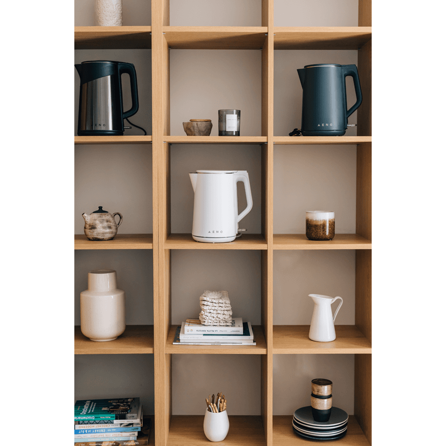 AENO Electric Kettle EK2: 1850-2200W, 1.5L, Strix, Double-walls, Non-heating body, Auto Power Off, Dry tank Protection 7