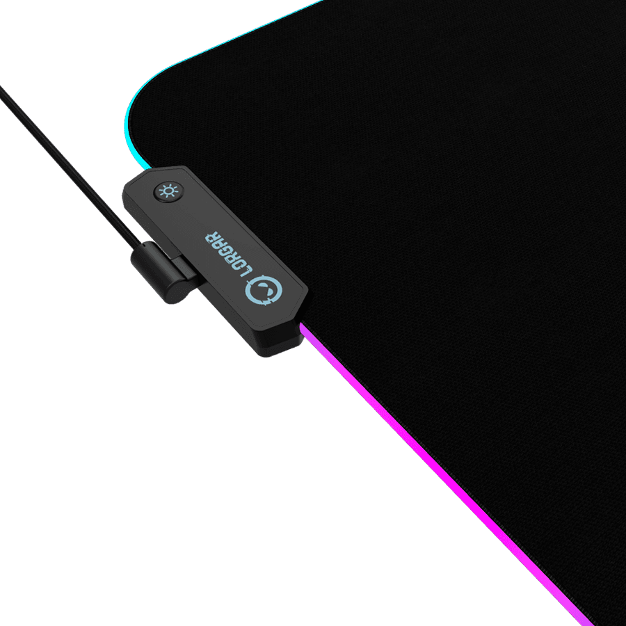 Lorgar Steller 919, Gaming mouse pad, High-speed surface, anti-slip rubber base, RGB backlight, USB connection, Lorgar WP Gameware support, size: 900mm x 360mm x 3mm, weight 0.635kg 2