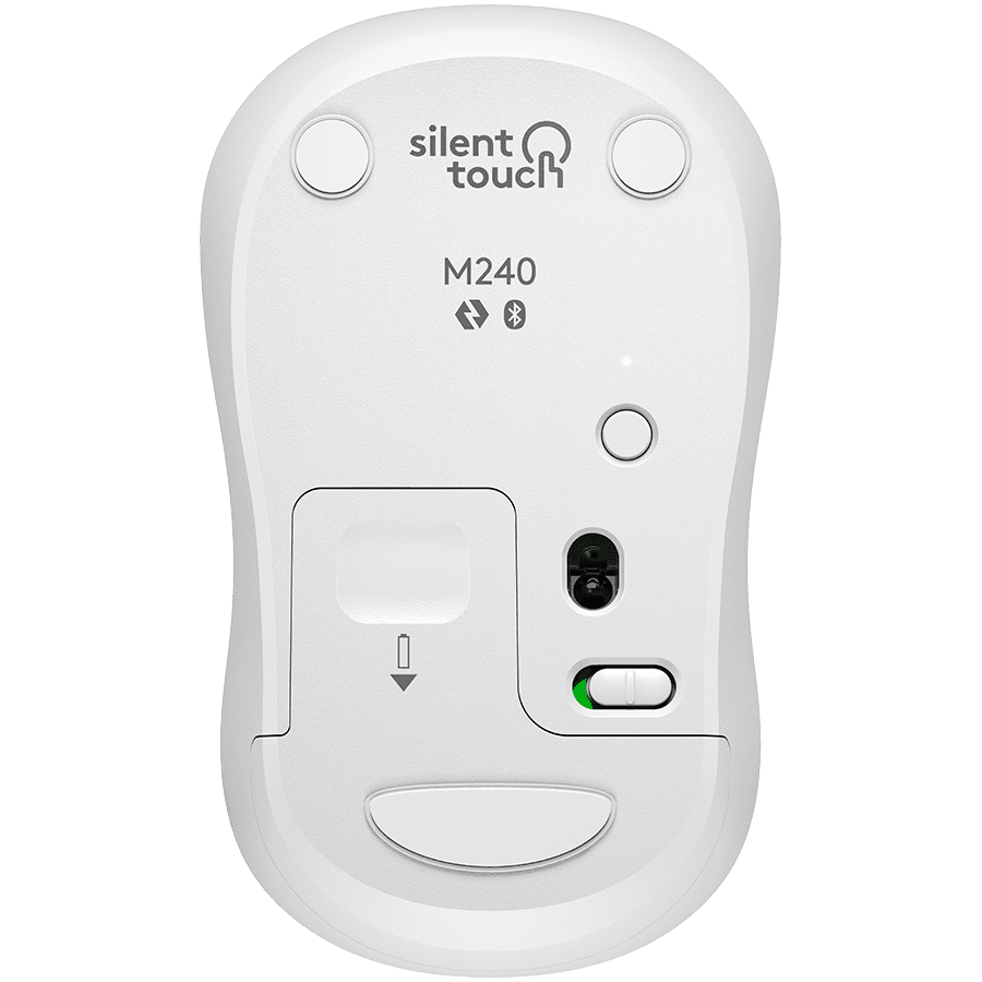 LOGITECH M240 Bluetooth Mouse - OFF WHITE - SILENT 6