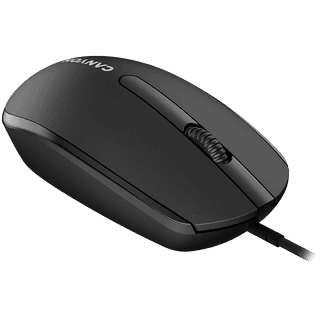 CANYON M-10, Canyon Wired optical mouse with 3 buttons, DPI 1000, with 1.5M USB cable, black, 65*115*40mm, 0.1kg