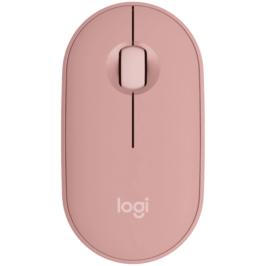 LOGITECH Pebble Mouse 2 M350s - TONAL ROSE - BT - EMEA-808 - DONGLELESS