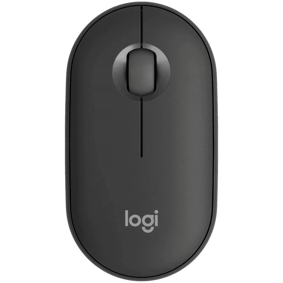 LOGITECH Pebble Mouse 2 M350s - TONAL GRAPHITE - BT - EMEA-808 - DONGLELESS