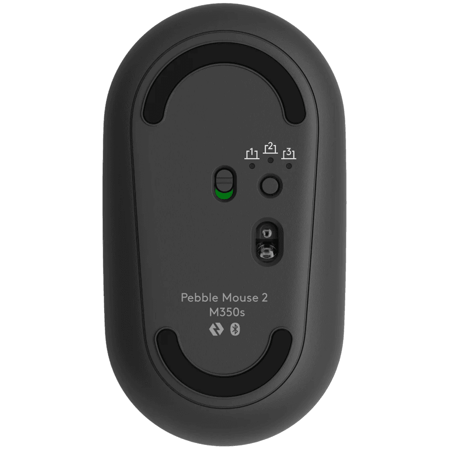 LOGITECH Pebble Mouse 2 M350s - TONAL GRAPHITE - BT - EMEA-808 - DONGLELESS 4