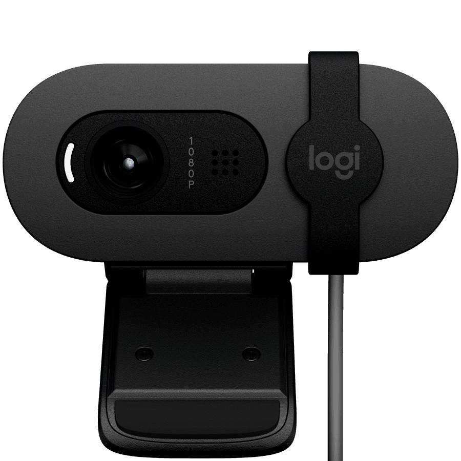 LOGITECH Brio 100 Full HD Webcam - GRAPHITE - USB - EMEA28-935