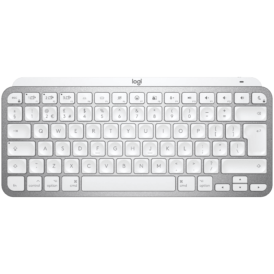 LOGITECH MX Keys Mini For MAC Bluetooth Illuminated Keyboard - PALE GREY - US INT'L