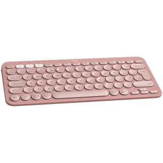 Logitech Pebble Keys 2 K380s - TONAL ROSE - US INT'L - BT - INTNL-973 - UNIVERSAL