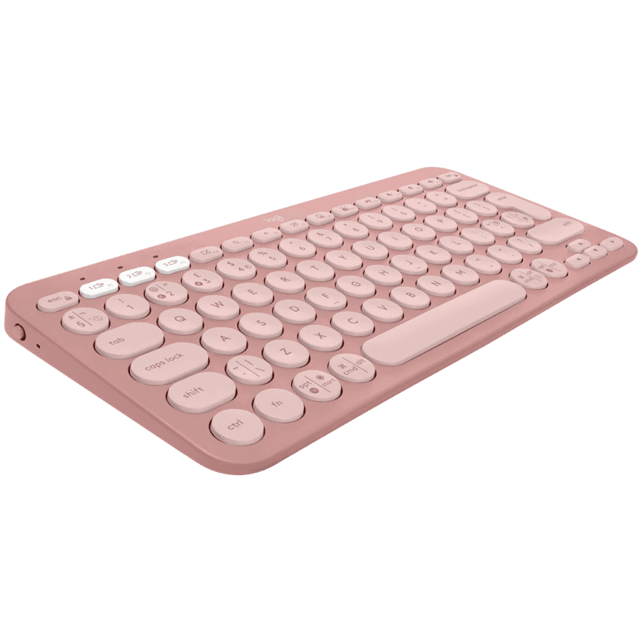 LOGITECH Pebble Keys 2 K380s - TONAL ROSE - US INT'L - BT - INTNL-973 - UNIVERSAL 3