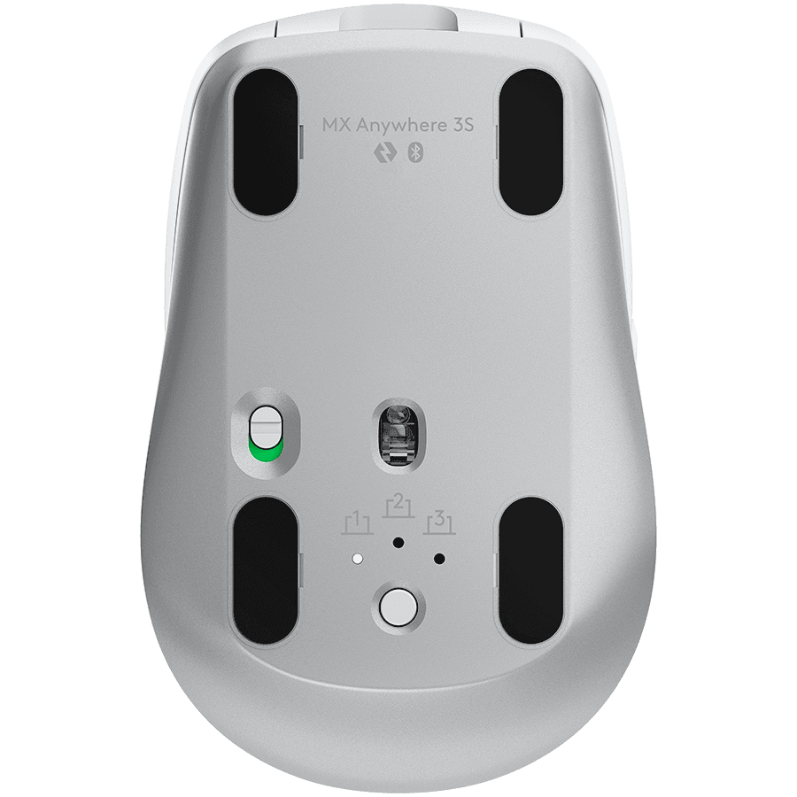 LOGITECH MX Anywhere 3S - PALE GREY - 2.4GHZ/BT 6