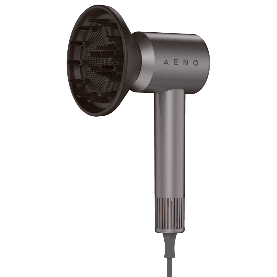 AENO Hair Dryer HD1, high speed, airflow 100 km/h, NTC sensor, 1500W, ionization, incl. diffusor, concentrator, travel bag 4
