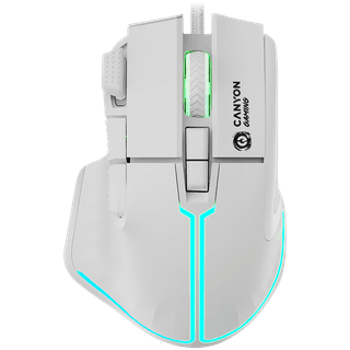 CANYON mouse Fortnax GM-636 RGB 9buttons Wired White