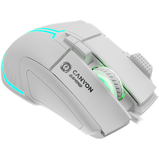 CANYON mouse Fortnax GM-636 RGB 9buttons Wired White