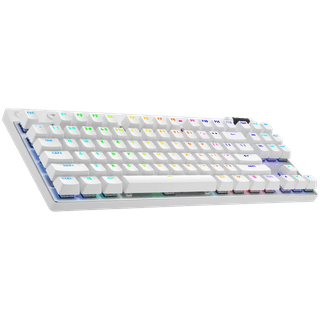 Logitech G PRO X TKL LIGHTSPEED Gaming Keyboard - WHITE - US INT'L - 2.4GHZ/BT - EMEA28-935 - TACTILE