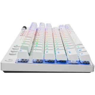 Logitech G PRO X TKL LIGHTSPEED Gaming Keyboard - WHITE - US INT'L - 2.4GHZ/BT - EMEA28-935 - TACTILE