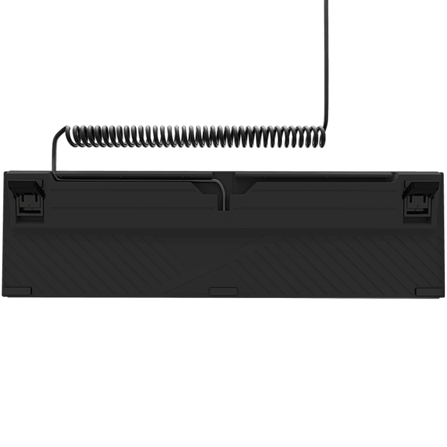 LORGAR Azar 514, Wired mechanical gaming keyboard, RGB backlight, 1680000 colour variations, 18 modes, keys number: 104, 50M clicks, linear dream switches, spring cable up to 3.4m, ABS plastic+metal, magnetic cover, 450*136*39mm, 1.17kg, white, EN layout 7