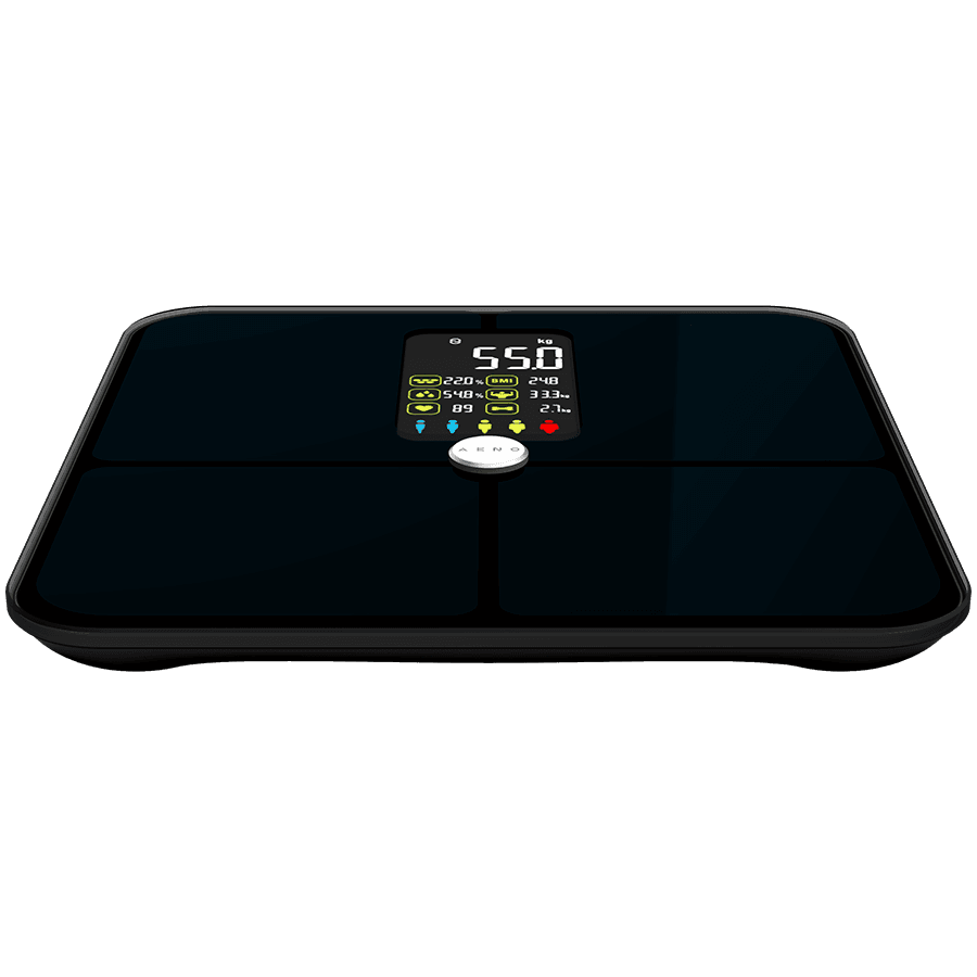 AENO Smart Body scales BS2S, 16 body metrics, up to 180kg, colorful display 5