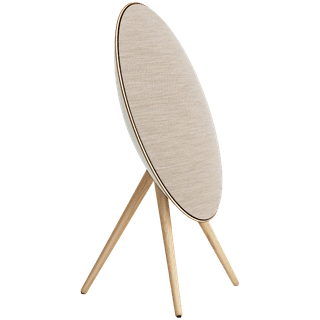 Bang & Olufsen Beosound A9 5th Gen Speaker Gold Tone (Back Sand/Cover Golden/Legs White Oak)