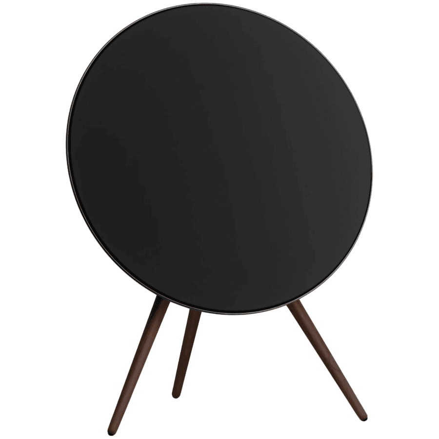 Beosound A9 5th Gen Speaker Black Anthracite (Back Black/Cover Black/Legs Dark Oak)