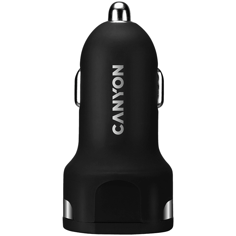 CANYON car charger C-04 2.4A/2USB-A Black